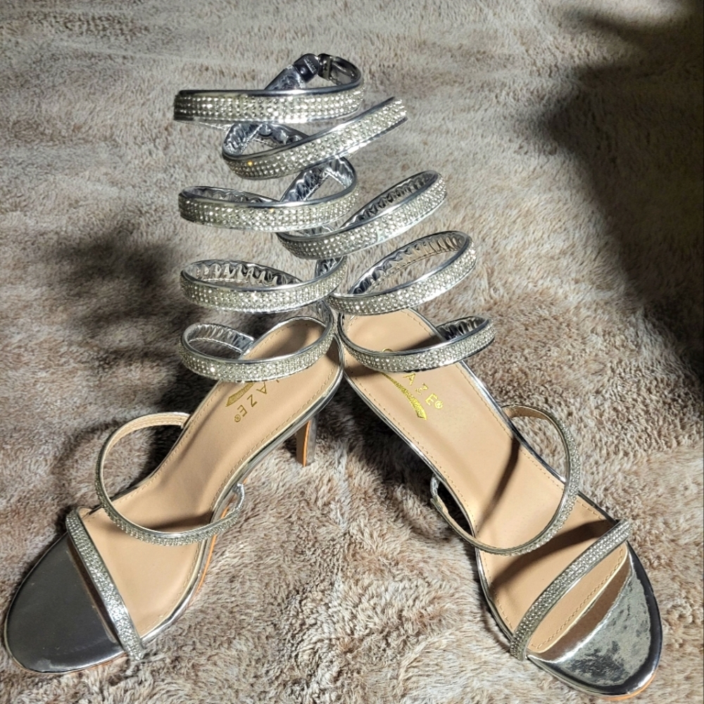 Stunning High Heel Party Shoes, Size 9